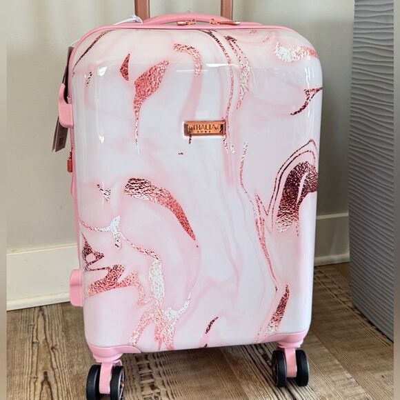 Thalia Sodi 🔥🎉Marble Swirl 22" Carry-on Expandable Luggage, suitcase travel ba - Picture 14 of 16